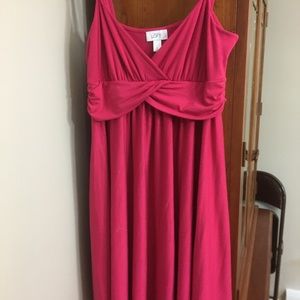 Cotton sleeveless summer dress.